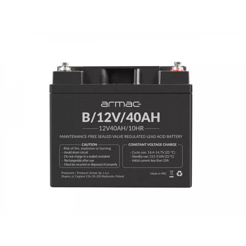 Universal gel battery for Ups Armac B/12V/40Ah