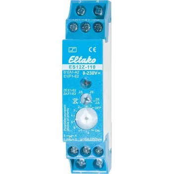 Eltako Impulse Switch ES12Z-110, 1 Normally Open Contact + 1 Normally Closed Contact 16 A ES12Z-110 8 - 230 V/UC 1 Normally Open Contact/1 Normally Closed Contact 16 A 250 V/ (