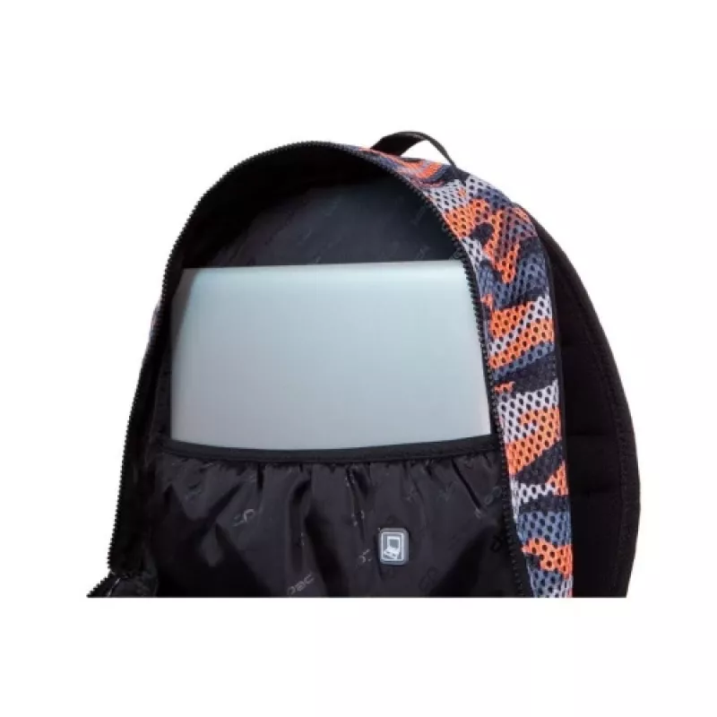 Backpack CoolPack Impact II Camo Mesh Orange