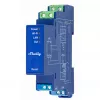 Built-in dimmer Shelly Pro Dimmer 0/1-10V PM — wireless, 110–240V, 3W standby, blue, 19×69×94 mm