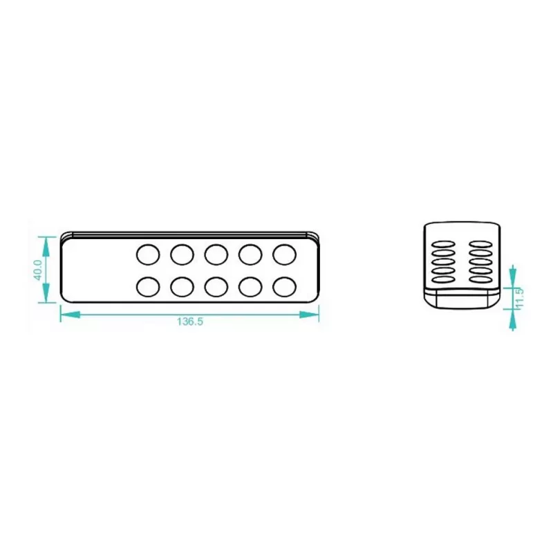 LED Controller EOS 05 Hand-held transmitter mono 3