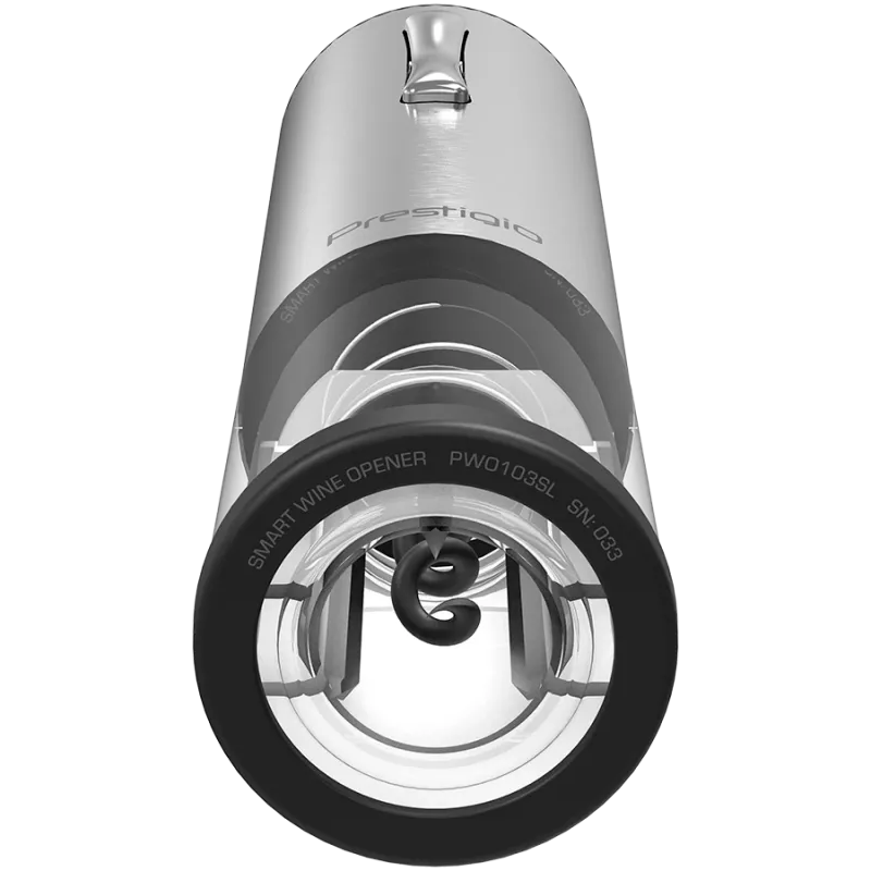 Nemi, Electric wine opener, aerator, vacuum preserver, Silver color