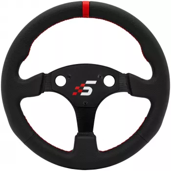 Simagic P-330R Steering Wheel w/o Stroke (K), 330mm - Leather