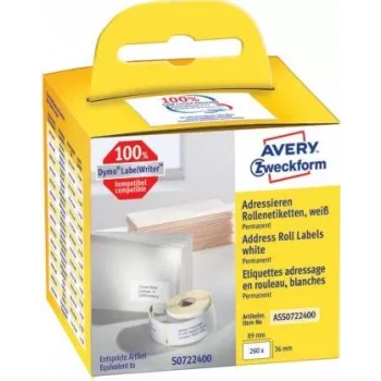 Avery ASS0722400 White