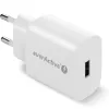 PHONE CHARGER 1X USB 18 W QC 3.0 WHITE