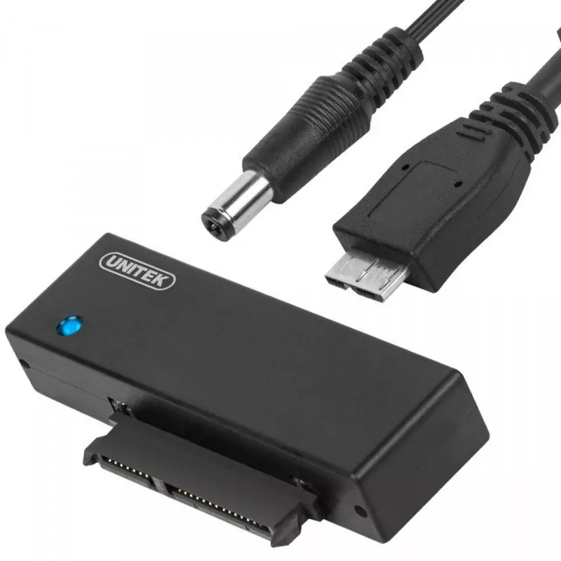 Interface card Unitek Y-1039, USB cable included, 5 Gbit/s, black, plug-and-play