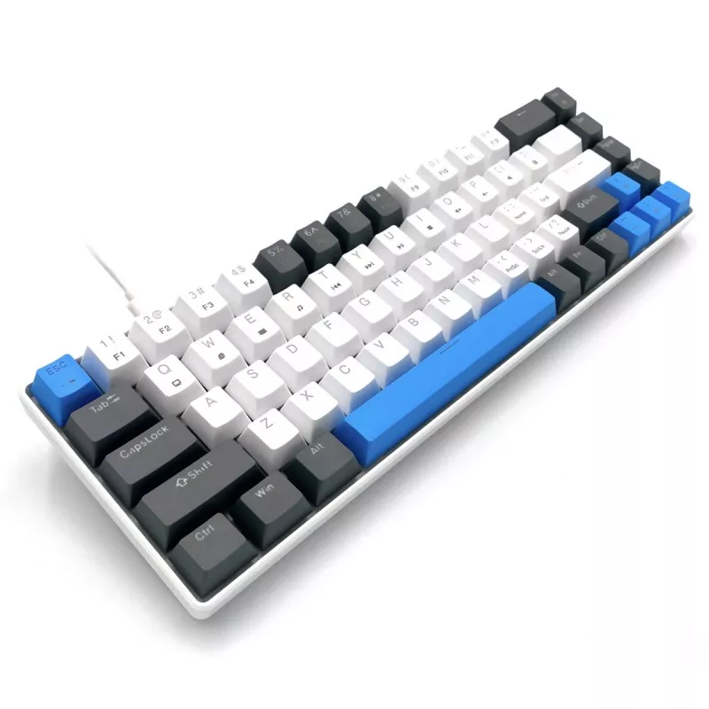 Mechanical keyboard MEDIA-TECH MT1259 Red Core MX60, 60% form factor, CHERRY MX Red switches, RGB backlit, USB, high-profile keys