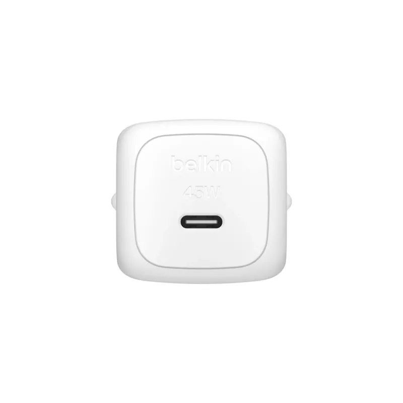 Indoor Charger Belkin WCA013kqWH Universal Fast Charging USB Type-C 1 Port White