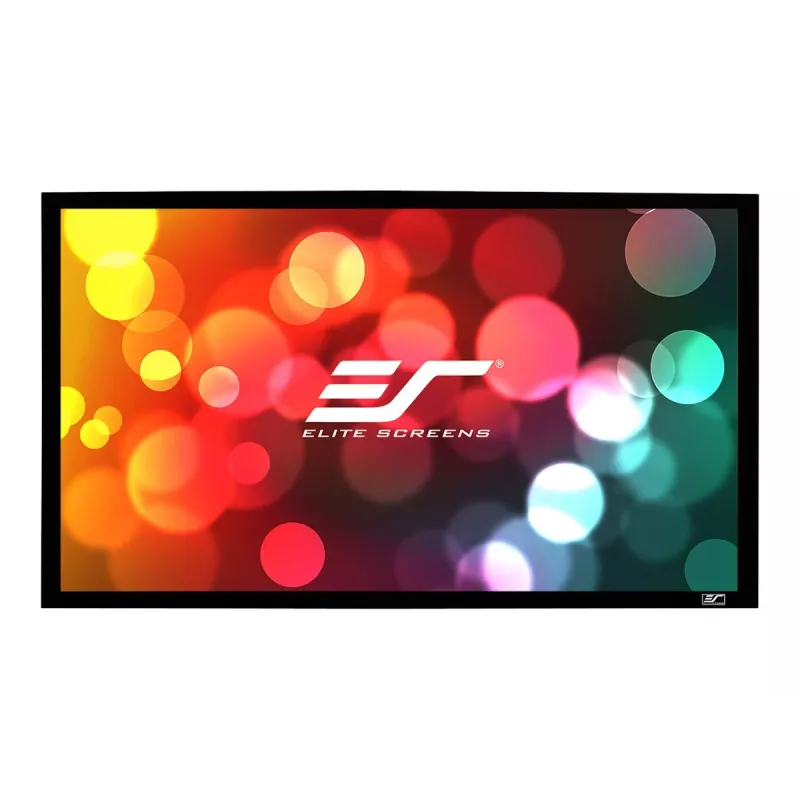 Elite Screens | SableFrame Series | ER100WH1 | Diagonal 100 inch | 16:9 | Viewable screen width (W) 221 cm | Black