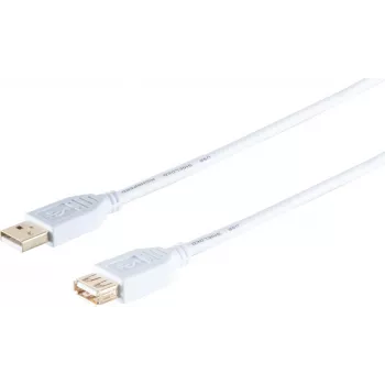 USB extension cable ShiverPeaks 77123-W — High Speed USB 2.0 A male to A female, length not specified