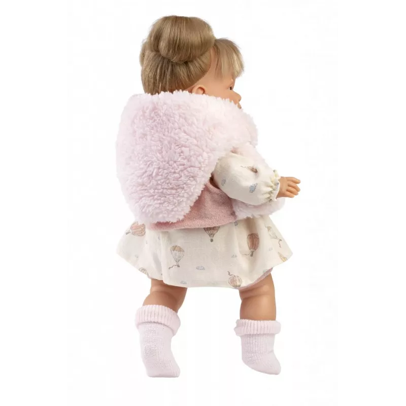 Doll Llorens Joelle 38 cm — crying doll with realistic features and soft body