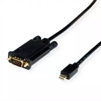 Video Cable Adapter VALUE 11.99.5806 1.5m Mini DisplayPort to VGA