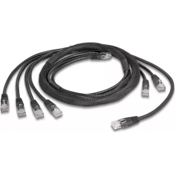 DeLOCK networking cable Black 5 m Cat5e U/UTP 90121