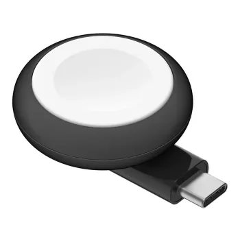 Wireless USB Smartwatch Charger Belkin BoostCharge — 5 W, Indoor/Outdoor, Black/White