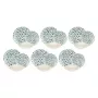 Dinner service for 6 people Rose&Tulipani R18420TA18 Sea Stones design, 18 pieces