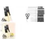 Kitchen knife set Esmeyer Orion 12-piece — stainless steel blades, full set for cutting and prep