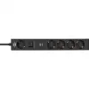 Brennenstuhl 1159780615 power extension 1.5 m 5 AC outlet(s) Indoor Black, Grey