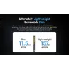Portable power bank Nitecore CARBO 10000 — Lithium‑Ion 10000 mAh, 38 W PD, USB‑A + USB‑C, grey