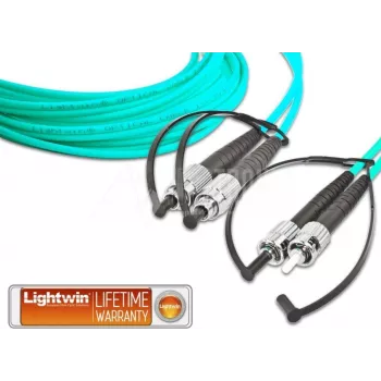 Lightwin LDP-50 FC-ST 5.0 OM3 Fibre Optic Cable 5 m Aqua-Colour (LDP-50 FC-ST 5.0 OM3)