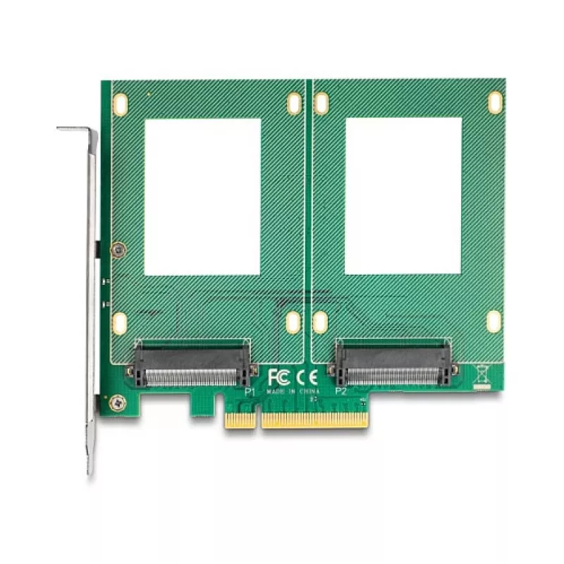 Internal U.2 Adapter DeLOCK 90162 PCIe Host Interface LED Indicators