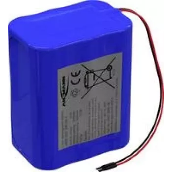 Ansmann 3S2P battery pack 6x 18650 Cable Li-Ion 10.8V 6700mAh 10.8 V 6700 (2447-3050-40)