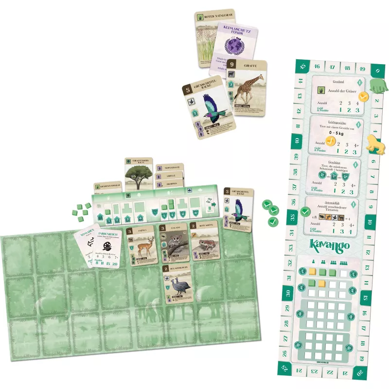 Kavango, Board Game