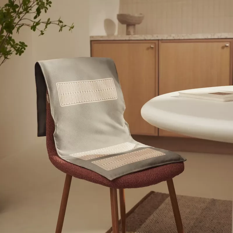 Heated Seat Pad Duux Mellow DXLV60, 40 x 110 cm, 3 heating levels, for 1 person, grey