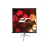 Elite Screens | Tripod/Portable Pull Up Projector Screen | T92UWH | Diagonal 92 inch | 16:9 | Viewable screen width (W) 203.2 cm | Black