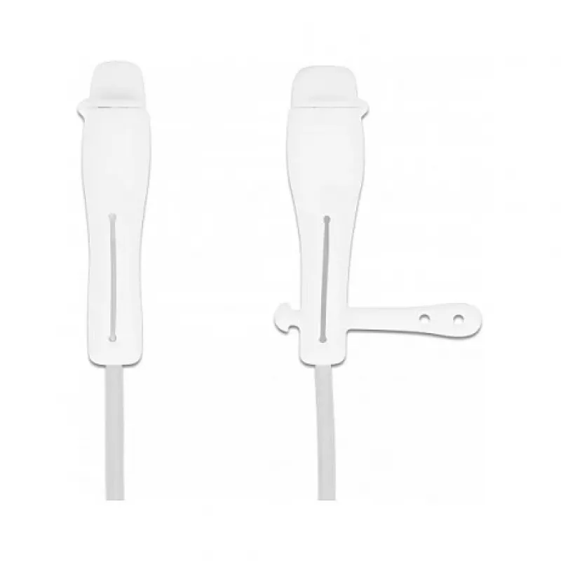 DeLOCK Dust Cover for USB Type-C male and Apple Lightning male set 2 pieces white