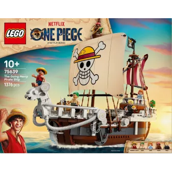 LEGO set The Going Merry Pirate Ship 75639 — One Piece brick model