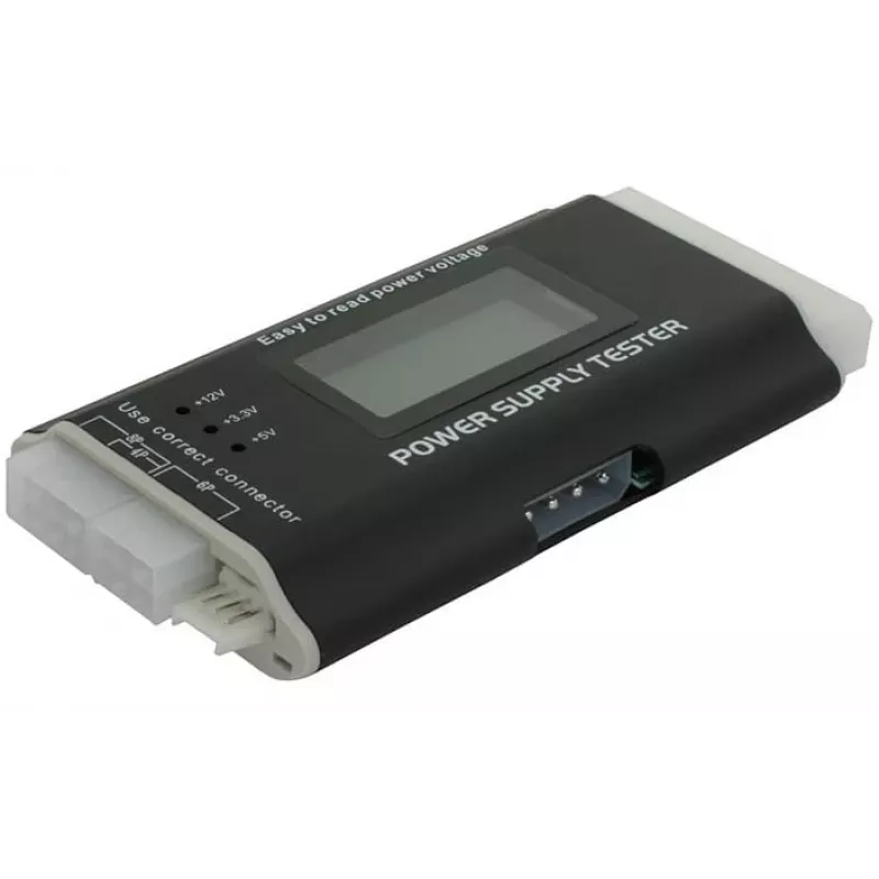 Battery Tester DeLOCK 18159 Black/White