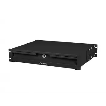 LANBERG 19 inch 2U 360mm Rack Drawer AK-2001-B, black