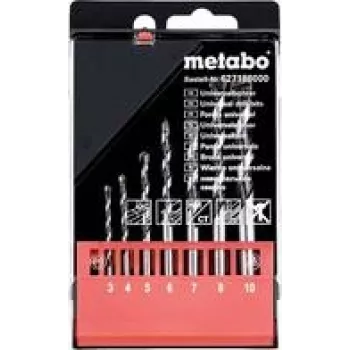 Drill bit set Metabo 627186000 — 19-piece HSS universal drill bits