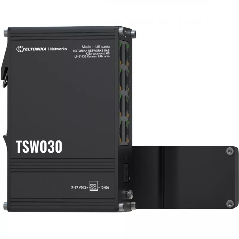 Teltonika TSW, Unmanaged 8 Port Industrial Ethernet Switch