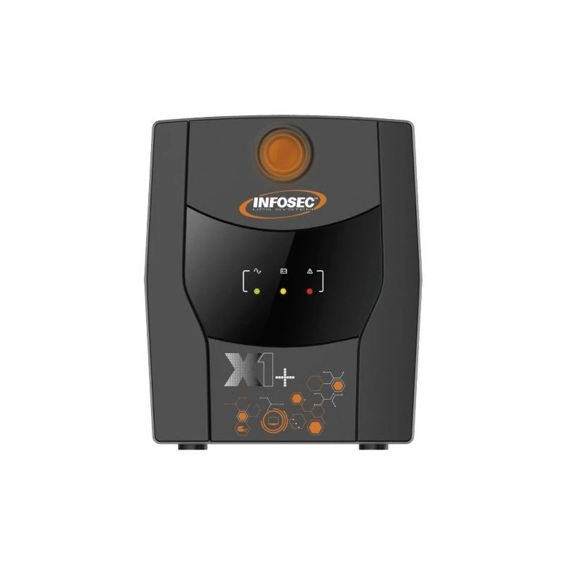 Infosec UPS line‑interactive INF_661147 1300 VA / 720 W, 6x IEC C13, AVR, USB, tower, black