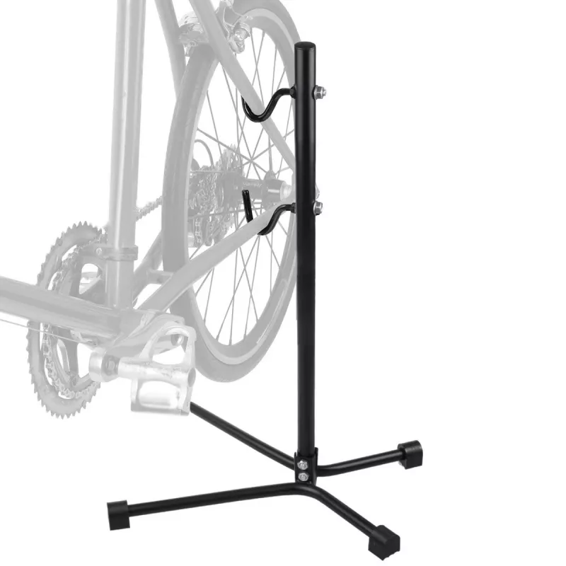 Workshop bike repair stand MACLEAN MC-434, foldable service mount, 20 kg capacity, black
