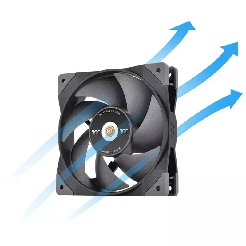 Thermaltake SWAFAN GT12 120mm Case Fan - Black