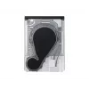 Samsung Dryer DV90DB7845GBU4, Black, 9 kg, Energy class A, Higiene Care, Heat pump