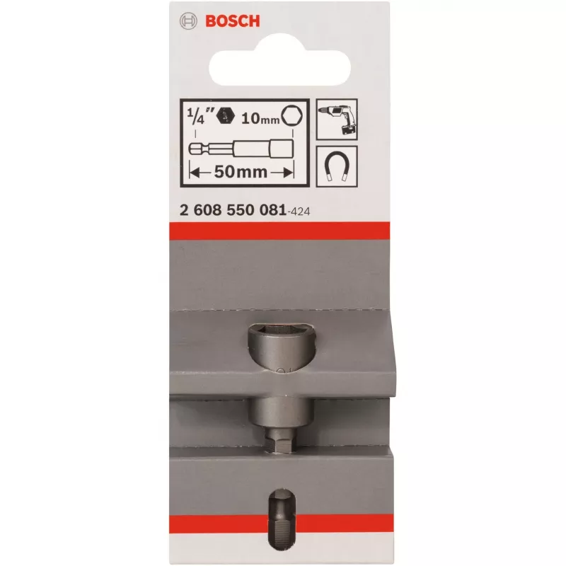 Nutsetters Bosch Extra Hard 1 pc Hexagonal Shank M6 50 mm