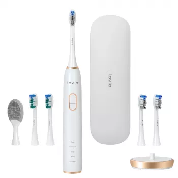 LOVIO_Home SonicProtect PRO Electric Toothbrush White LVTB124WH