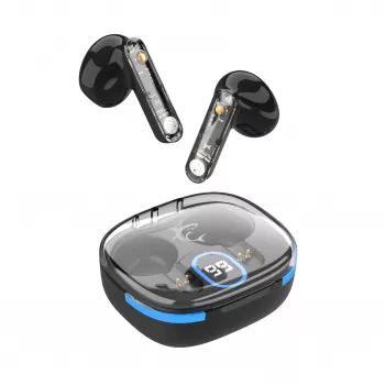 Headphones White Shark GEB-TWS37 HyperBeat Black