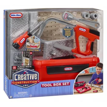 Little Tikes Creative Construction toy toolbox set