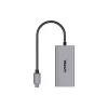USB-C to RJ45 Adapter Unitek U1343AGY01 — 5 Gbps Ethernet, USB-C (male) to RJ45 (female), grey, 0.15 m cable