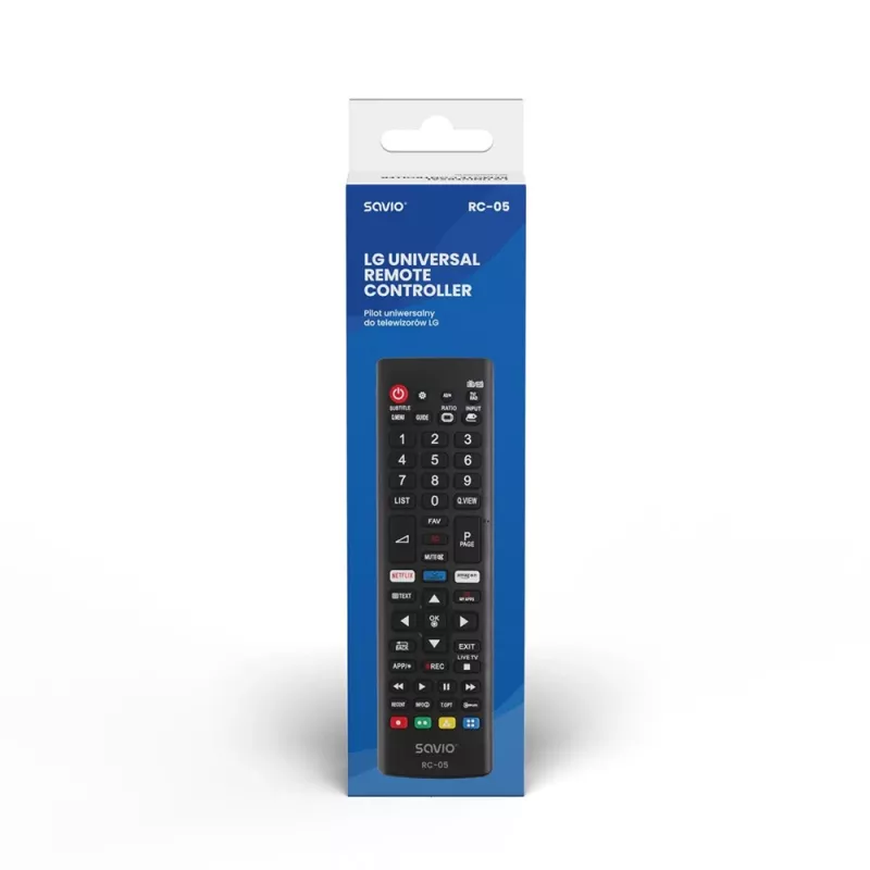 Savio RC-05 Black IR Wireless