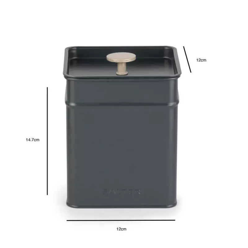 Plastic Airtight Canister Set Salter BW124591EU7, 3-piece, food storage containers