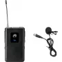 Lavalier microphone Omnitronic UHF-E Series 527.5 MHz — wired lav mic for speech and presentations
