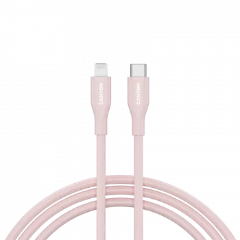 CANYON cable CLNM60 C-L 60W MFI 1m Silicon Pink