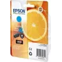 Ink cartridge Epson C13T33624010 Original Cyan, 8.9 ml, yield 650 pages, 1 pc