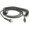 Datalogic USB Cable USB Cable, Type-A, coiled, 3,6m (CAB-467)