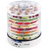 Food dehydrator Concept Solution SO2020, 500 W, LED display, silver, 220–240 V, 3.3 cm grate diameter